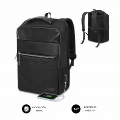 Laptop Backpack Subblim SUBBP-2BL1015 Black