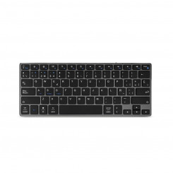 Wireless Keyboard Subblim SUB-KB-3ADC201 Spanish Qwerty Gray Silver Black/Grey