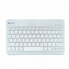 Bluetooth Keyboard Subblim SUB-KBT-SM0001 Silver Spanish Qwerty