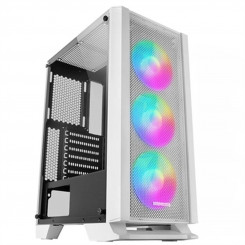 ATX Semi-tower Case Mars Gaming MCCW White RGB