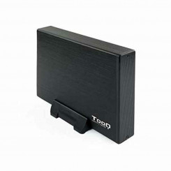 External Case TooQ TQE-3527B 3.5 SATA USB 3.0 2 TB SSD Black