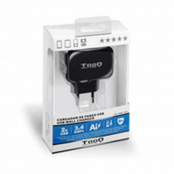 Зарядное устройство TooQ TQWC-1S02 USB 17 Вт Черный 17 Вт