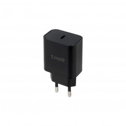 Wall charger TooQ TQWC-PDUSBC20B Black