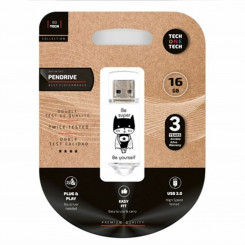 USB-pulk Tech One Tech TEC4018-16 Must/Valge 16 GB