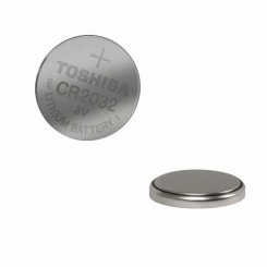 Alkaline button battery Toshiba CR2032 BL5 3 V (5 Units)