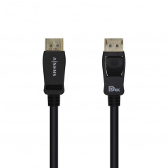 DisplayPort Cable Aisens A149-0430 Black 50 cm