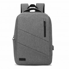 Laptop Backpack Subblim SUBBLIM Gray