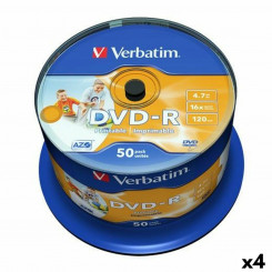 DVD-R Verbatim 4.7 GB 16x (4 Units)
