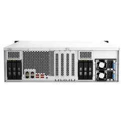 Сетевое хранилище Qnap TS-h2287XU-RP Intel Xeon E-2336 Черный/Белый