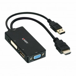 Адаптер HDMI-DisplayPort LINDY 38182 Обязательно