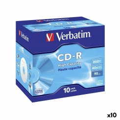 CD-R Verbatim 800 MB 40x (10 Ühikut)