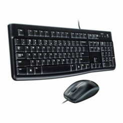 Клавиатура и мышь Logitech 920-002550 Черная испанская Qwerty
