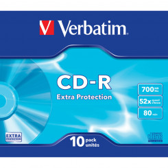 CD-R Verbatim 43415 700 MB (10 Ühikut)