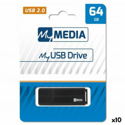 Memory stick MyMedia Black 64 GB (10 Units)