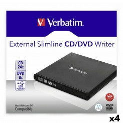 Väline Salvesti Verbatim Slimline CD/DVD Must