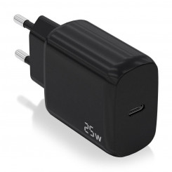 Wall charger Aisens A110-0757 25 W Black (1 Unit)