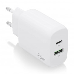 Wall charger Aisens A110-0758 White 25 W (1 Unit)