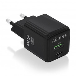 Зарядное устройство Aisens ASCH-20W2P011-BK 20 Вт Черный (1 шт.)