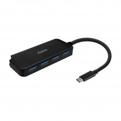 USB-jaotur Aisens A109-0715 Must (1 Ühikut)