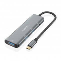 USB-хаб Aisens A109-0762 Серый (1 шт.)