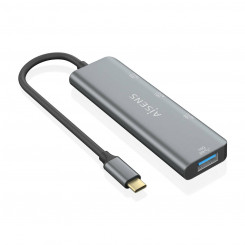 USB-хаб Aisens A109-0764 Серый (1 шт.)