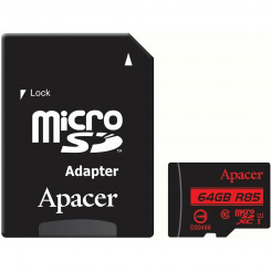 Карта памяти SD Apacer AP64GMCSX10U5-R 64 ГБ