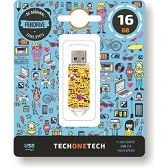 USB-pulk Tech One Tech Emojis 16 GB