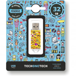 USB-pulk Tech One Tech Emojis 32 GB