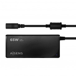 Зарядное устройство для ноутбука Aisens ASLC-65WAUTO-BK 65 Вт