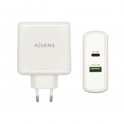 USB-зарядное устройство Aisens ASCH-2PD45A-W 57 Вт Белый USB-C