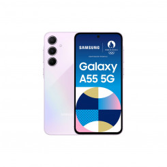 Смартфон Samsung Galaxy A55 6.6 Восьмиядерный 8 ГБ ОЗУ 128 ГБ Фиолетовый