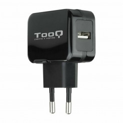 Wall charger TooQ TQWC-1S01 Black 12 W