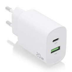 Wall charger Aisens A110-0754 White 20 W (1 Unit)