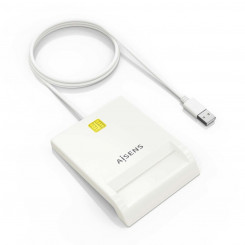 External Card reader DNI Aisens ASCR-SN07-W White