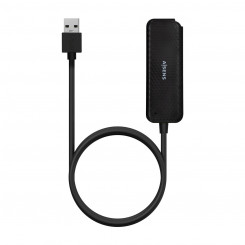 USB-jaotur Aisens A106-0714 Must (1 Ühikut)