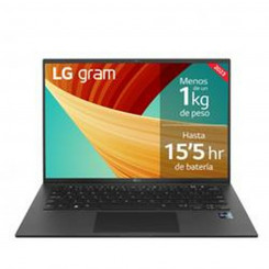Ноутбук LG 14Z90R-G.AP75B 14 Intel Core i7 i7-1360P 16 ГБ ОЗУ 512 ГБ SSD Испанский Qwerty