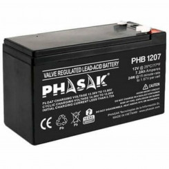 Battery Battery Uninterruptible Power Supply System UPS Phasak PHB 1207 12 V