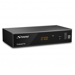Digitelevisiooni Tuuner STRONG SRT8215 Must DVB-T2