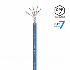 Жесткий сетевой кабель FTP категории 7 Aisens AWG23, синий, 100 м