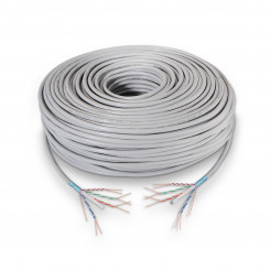 Жесткий сетевой кабель UTP категории 6 Aisens A136-0282, серый, 305 м