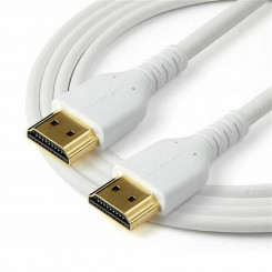 HDMI-кабель Startech RHDMM1MPW Белый 1 м 4K Ultra HD