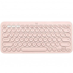 Беспроводная клавиатура Logitech K380 Pink, испанская Qwerty