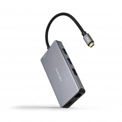 USB-концентратор NANOCABLE 16.10.1009 Серый (1 шт.)
