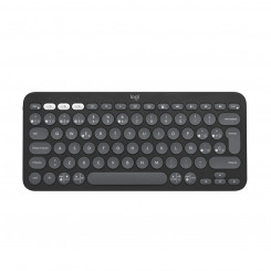 Клавиатура и мышь Logitech K380S графитово-серый испанский Qwerty
