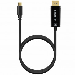 Адаптер USB-C-DisplayPort Aisens A109-0688 Должен 80 см