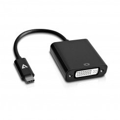 USB C–DVI adapter V7 V7UCDVI-BLK-1E