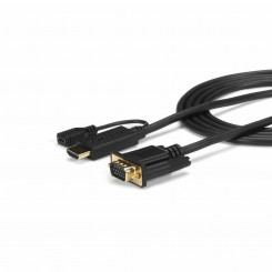 Кабель HDMI Startech HD2VGAMM3 0,9 м Micro USB VGA
