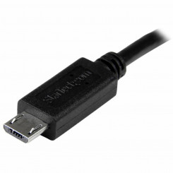 Кабель Micro USB Startech UUUSBOTG8IN Черный