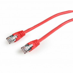 Etherneti LAN-kaabel GEMBIRD PP6-0,5M/R Punane 0,5 m