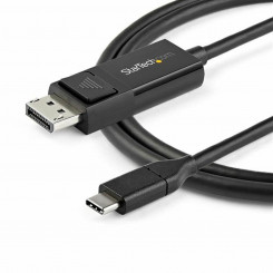 Адаптер USB C — DisplayPort Startech CDP2DP2MBD, черный